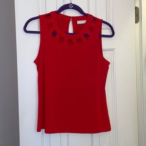 New York and company sleeveless blouse
